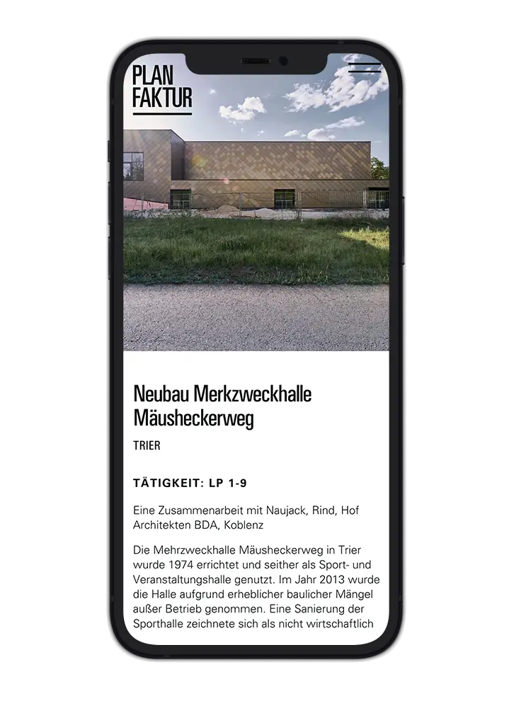 Website PLANFAKTUR