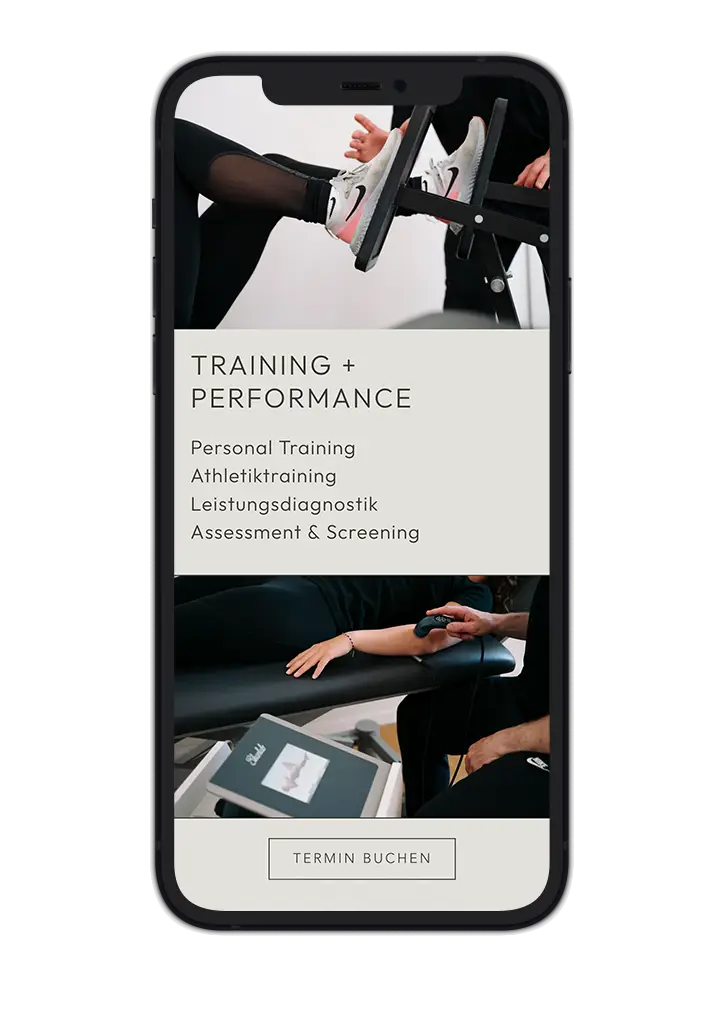 Physio16 mobile subpage