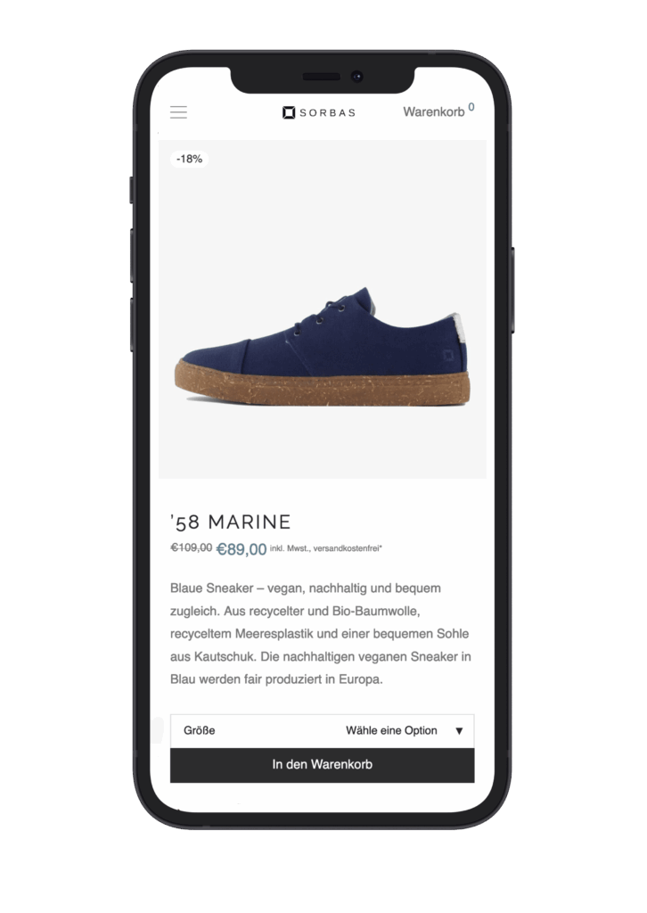 SORBAS Shoes Mobile Shop